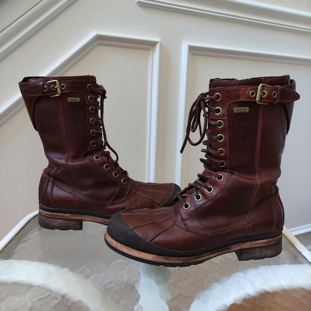 Rare UGG Reese moto boots waterproof men's 9/9.5
